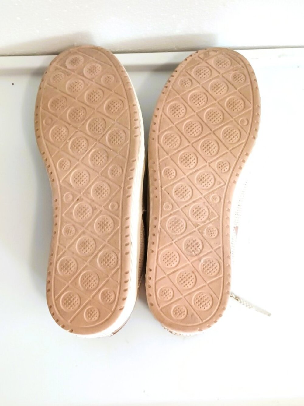 Blowfish Canvas Slip On Mules 8.5 Pale Pink Casual Lace-Up Sneakers - Picture 10 of 10